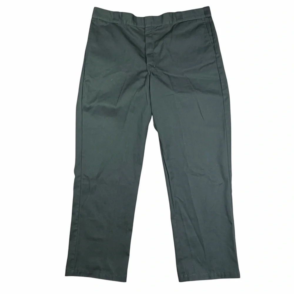 Dickies 874 Olive Green Original Fit Work Pants - Size 42x32
